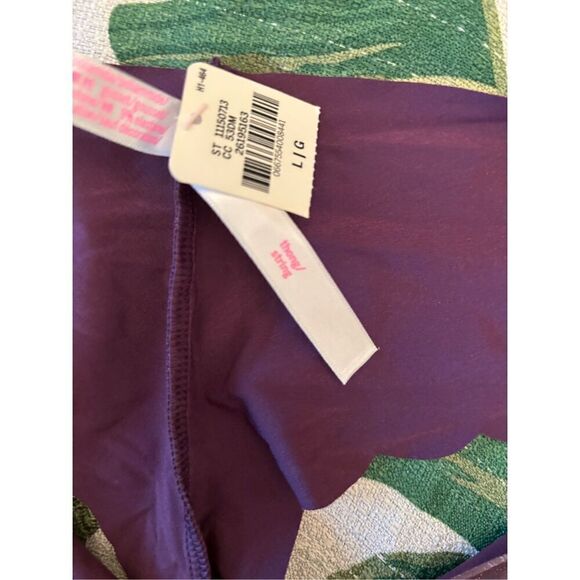 PINK Victoria’s Secret metallic thong size large NWT - Picture 4 of 6